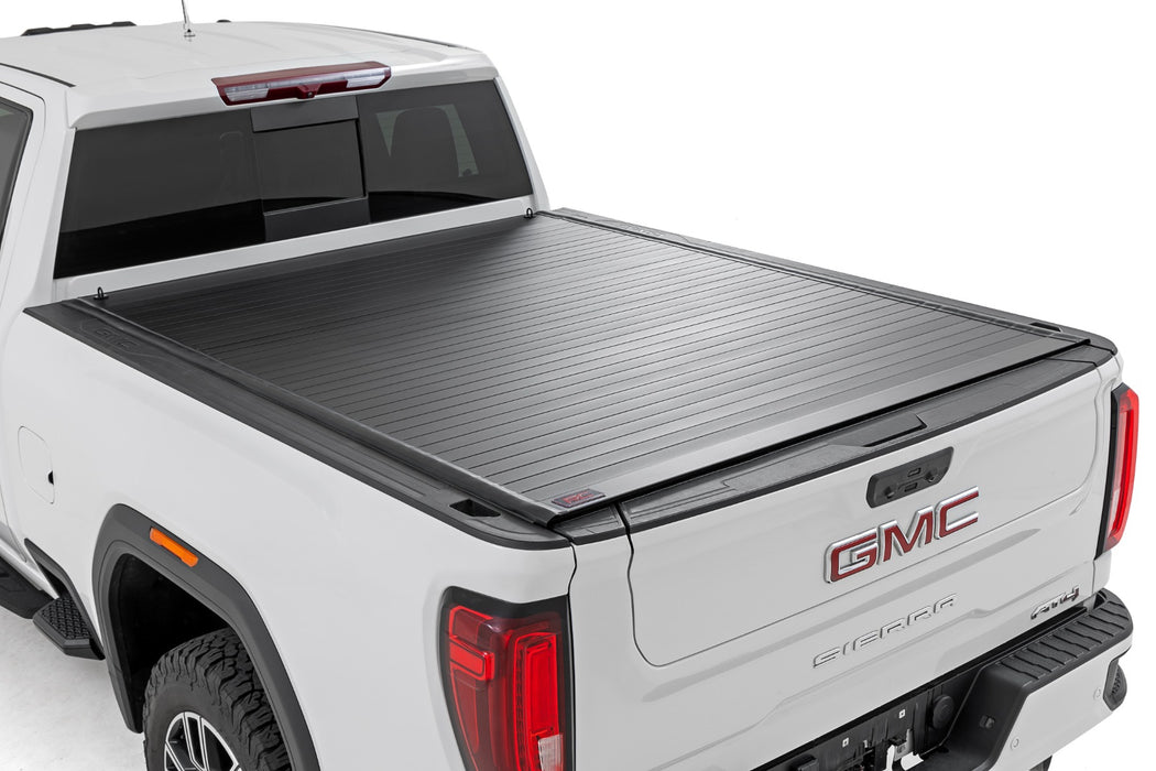 Rough Country Hard Roll Up Bed Cover - 6'9" Bed | Chevy/GMC Silverado/Sierra 2500HD/3500HD (20-26) | P/N 50120651