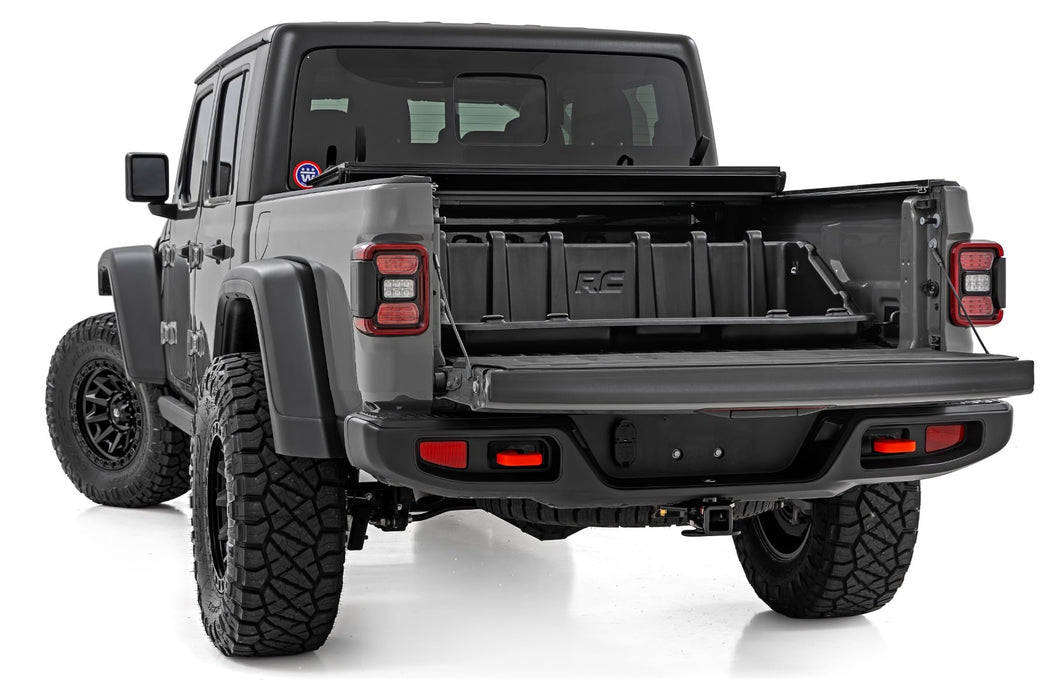 Rough Country Truck Bed Cargo Storage Box - Easy Access - Compact Truck 48"