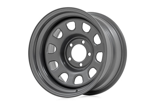 Rough Country Steel Wheel/Gray/17x9/6x5.5/4.25 Bore/-12