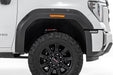 Rough Country Fender Flares, GXP Downpour, GMC Sierra 2500 HD/Sierra 3500 HD (2020-2025), view 2