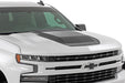 Rough Country Hood Scoop, GB8 Mosaic Black, Chevy Silverado 1500 2WD/4WD (2019-2025 & Classic)