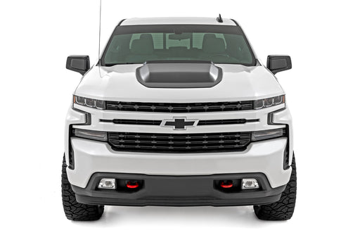Rough Country Hood Scoop, Chevy Silverado 1500 2WD/4WD (2019-2025 & Classic), view 2