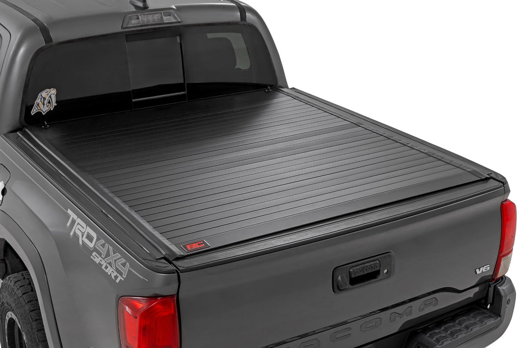 Rough Country Hard Roll Up Bed Cover - 5' Bed | Toyota Tacoma 2WD/4WD (2016-2023) | P/N 50420500