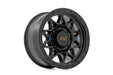 Rough Country 78 Series Wheel/Simulated Beadlock/Black/18x9/8x6.5/-12mm, view 4