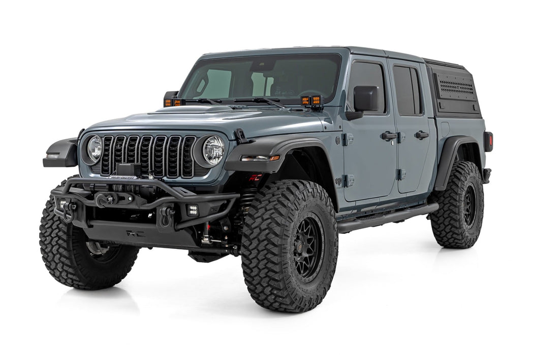 Rough Country Nerf Steps - 3-Inch Tube | Jeep Gladiator JT 4WD (2020-2026)