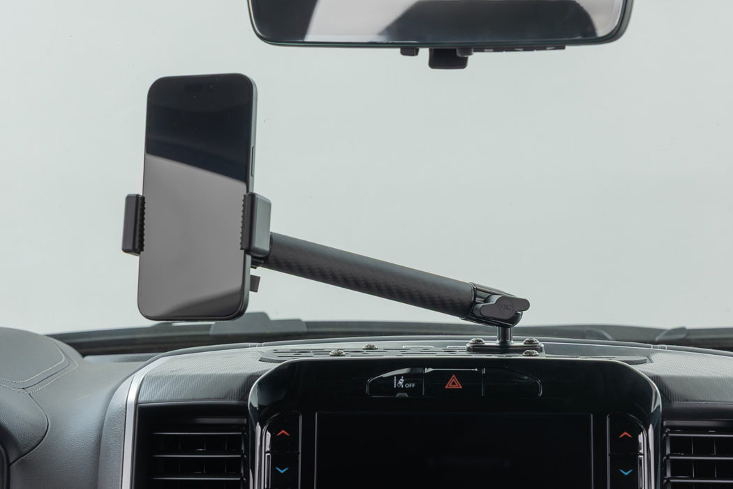 Rough Country Dash Mount - 8" Non-Mag Safe Mount Kit - 8in Screen | Ram 1500 4WD (2019-2024)