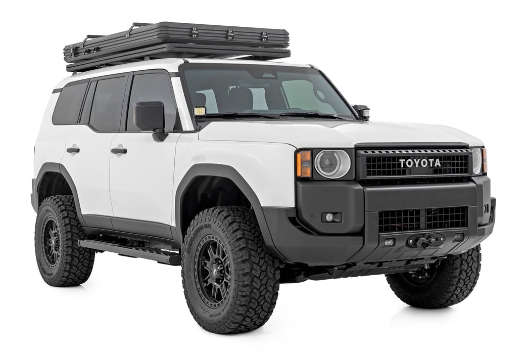 Rough Country BA2 Running Boards - Side Step Bars | Toyota Land Cruiser 4WD (2024-2026)