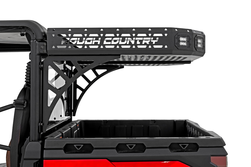 Rough Country Cargo Rack, Dual 2" Black LED Pairs, Flush Mount, CFMOTO U10 1000 PRO, CFMOTO UFORCE U10 Pro (2025-2026), view 4