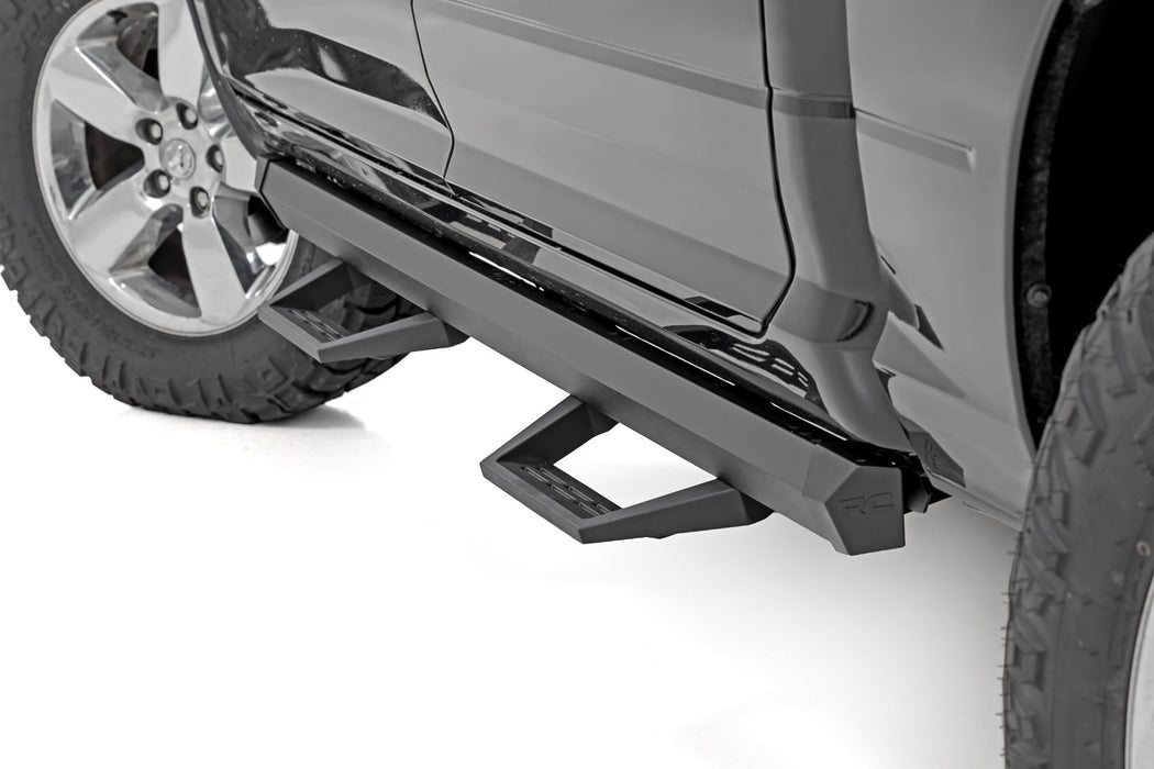 Rough Country SRL2 Adj Aluminum Step - Crew Cab | Ram 1500/2500/3500 2WD/4WD (2010-2018 &amp; Classic)