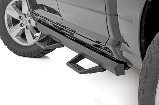 Rough Country SRL2 Adj Aluminum Step, Crew Cab, Ram 1500/2500/3500 2WD/4WD (2010-2018 & Classic)