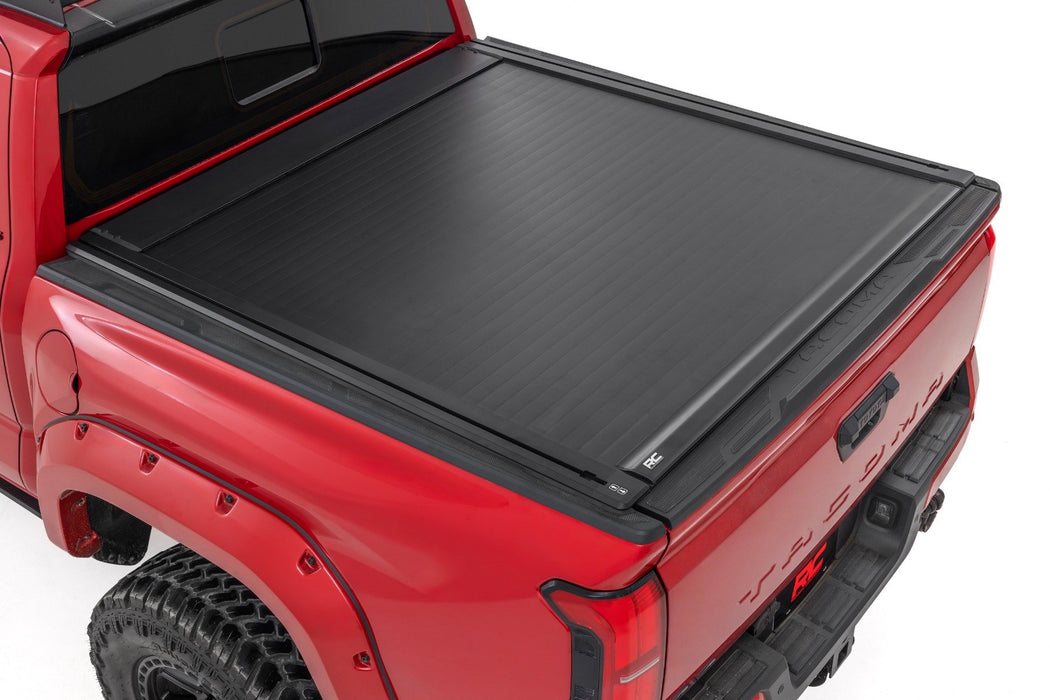 Rough Country Powered Retractable Bed Cover - 5' Bed | Toyota Tacoma 2WD/4WD (2024-2025)