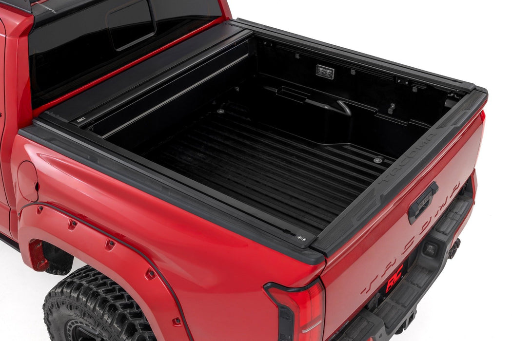 Rough Country Powered Retractable Bed Cover - 5' Bed | Toyota Tacoma 2WD/4WD (2024-2025)