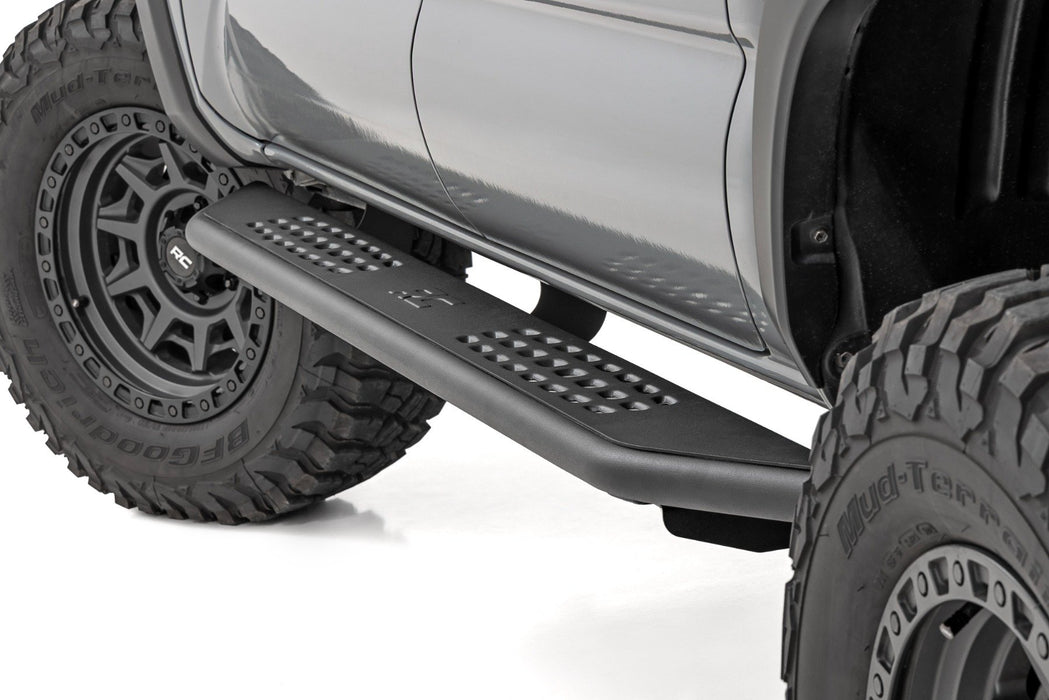 Rough Country OV2 Running Boards - Side Step Bars - Crew Cab | Toyota Tacoma (2016-2023) | P/N 14012