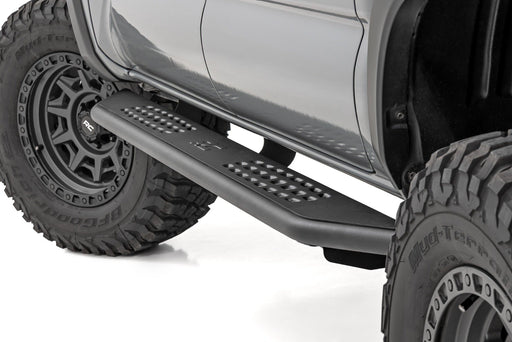 Rough Country OV2 Running Boards, Side Step Bars, Crew Cab, Toyota Tacoma (2016-2023)
