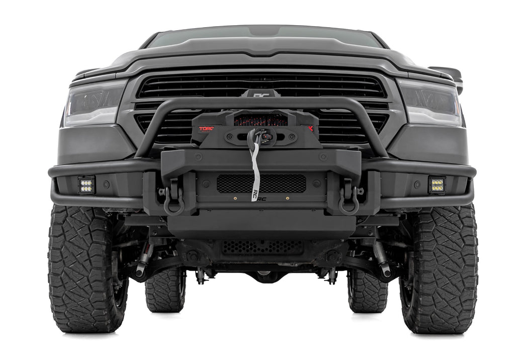 Rough Country Front Bumper - Tubular - Winch Mount | Ram 1500 2WD/4WD (2019-2024)