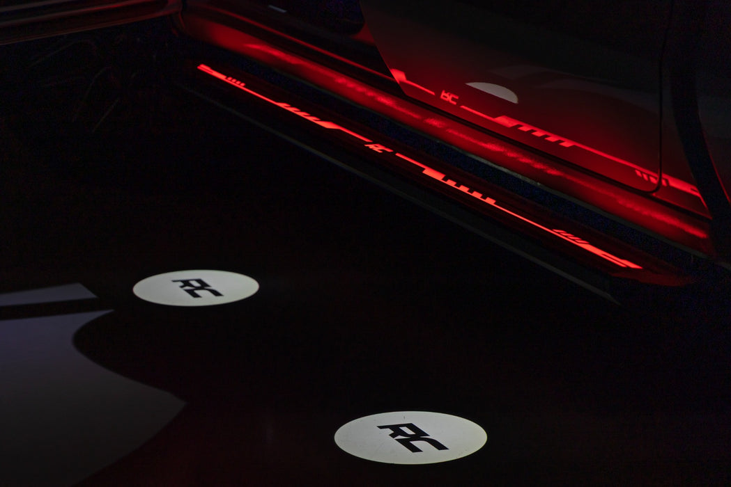 Rough Country Multi-Color LED Running Boards - Crew Cab | Chevy/GMC 1500/2500HD/3500HD (19-25 &amp; Classic)