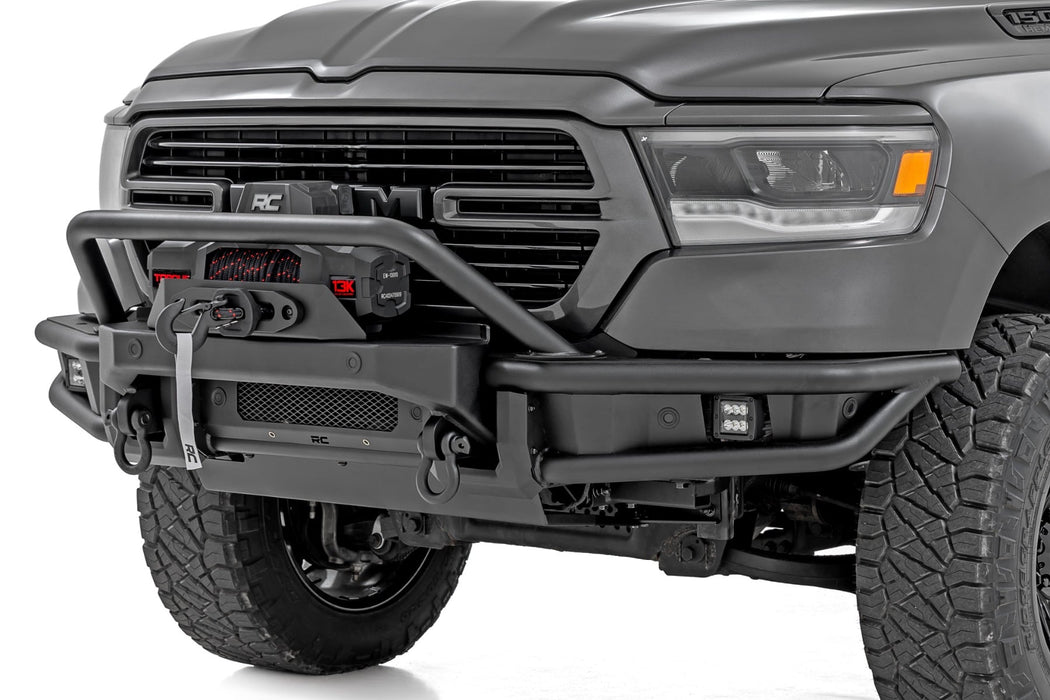 Rough Country Front Bumper - Tubular - Winch Mount | Ram 1500 2WD/4WD (2019-2024)
