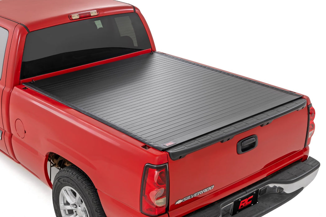 Rough Country Hard Roll Up Bed Cover - 6'7" Bed | Chevy/GMC 1500 (00-06 &amp; Classic)