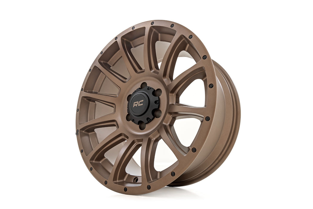 Rough Country 90 Series Wheel/One-Piece/Bronze/18x9/8x170/-12mm