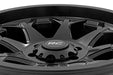 Rough Country 80 Series Wheel - One-Piece - Semi Gloss Black - 20x10 - 5x5 - -19mm, view 5