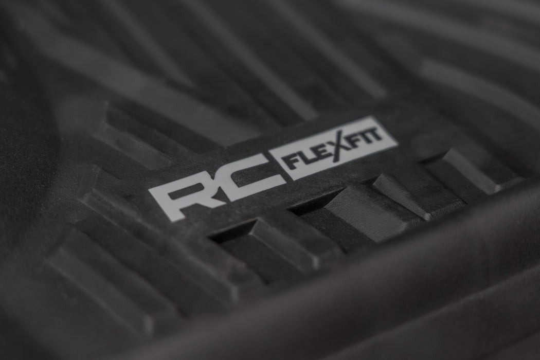 Rough Country Flex-Fit Floor Mats, FR & RR, FR Bucket, Crew, Chevy/GMC 1500/2500HD/3500HD (2014-2018), view 6