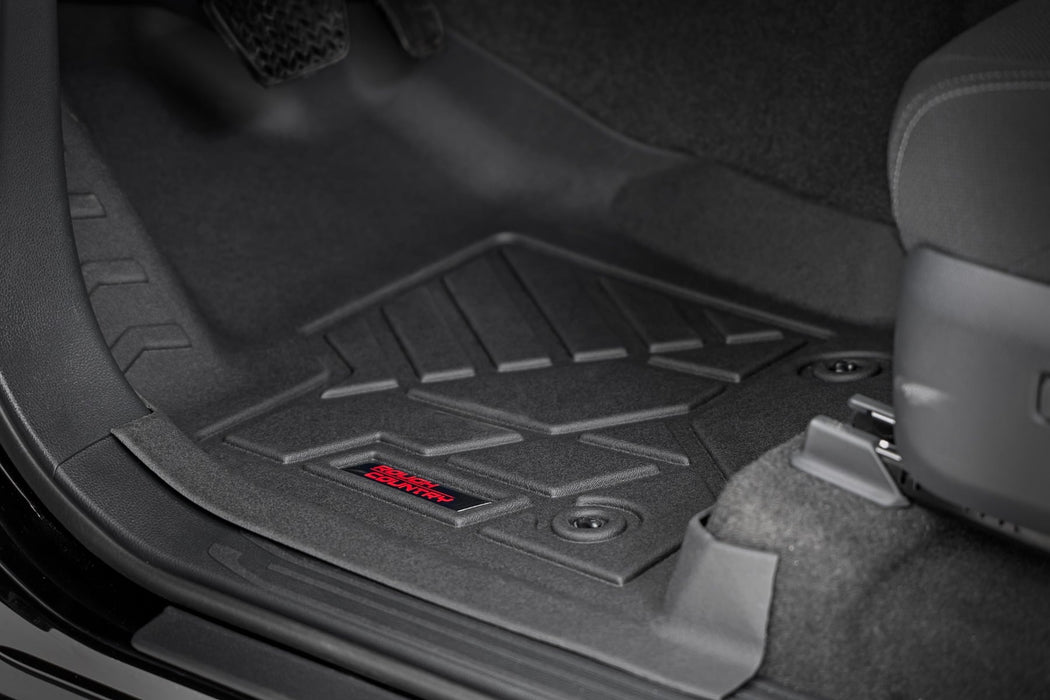 Rough Country Sure-Fit Floor Mats - Front &amp; Rear &amp; Cargo Mat | Toyota 4Runner (2025)