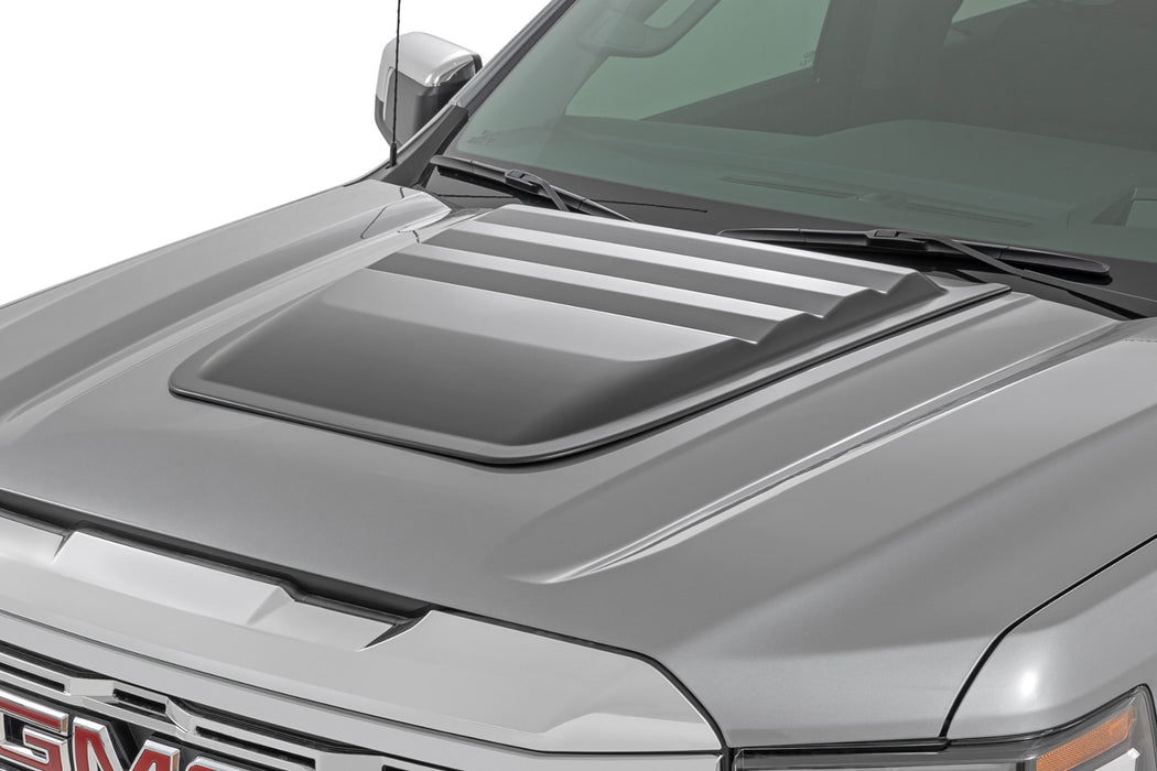 Rough Country Hood Scoop - Hood Scoop - GA0 Pacific Blue | GMC Sierra 1500 2WD/4WD (19-25)