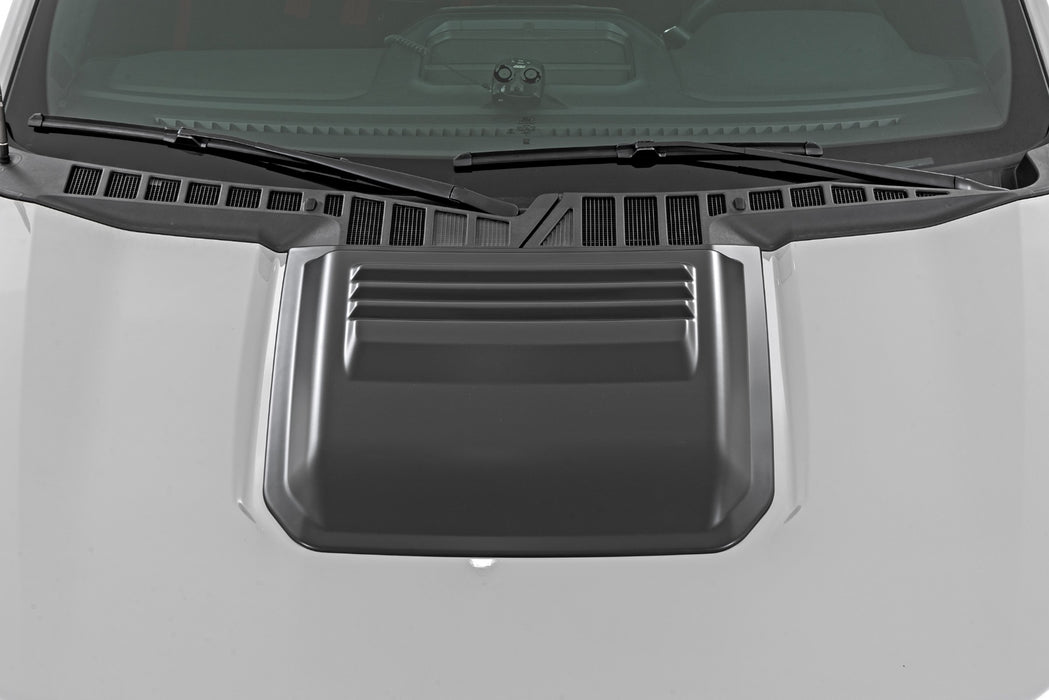 Rough Country Hood Scoop - EA Hot Pepper Red | Ford F-150 2WD/4WD (2021-2025)