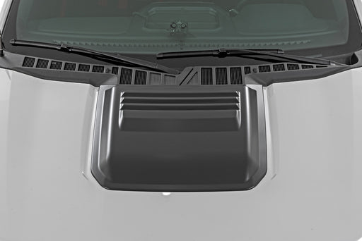 Rough Country Hood Scoop, EA Hot Pepper Red, Ford F-150 2WD/4WD (2021-2025), view 2