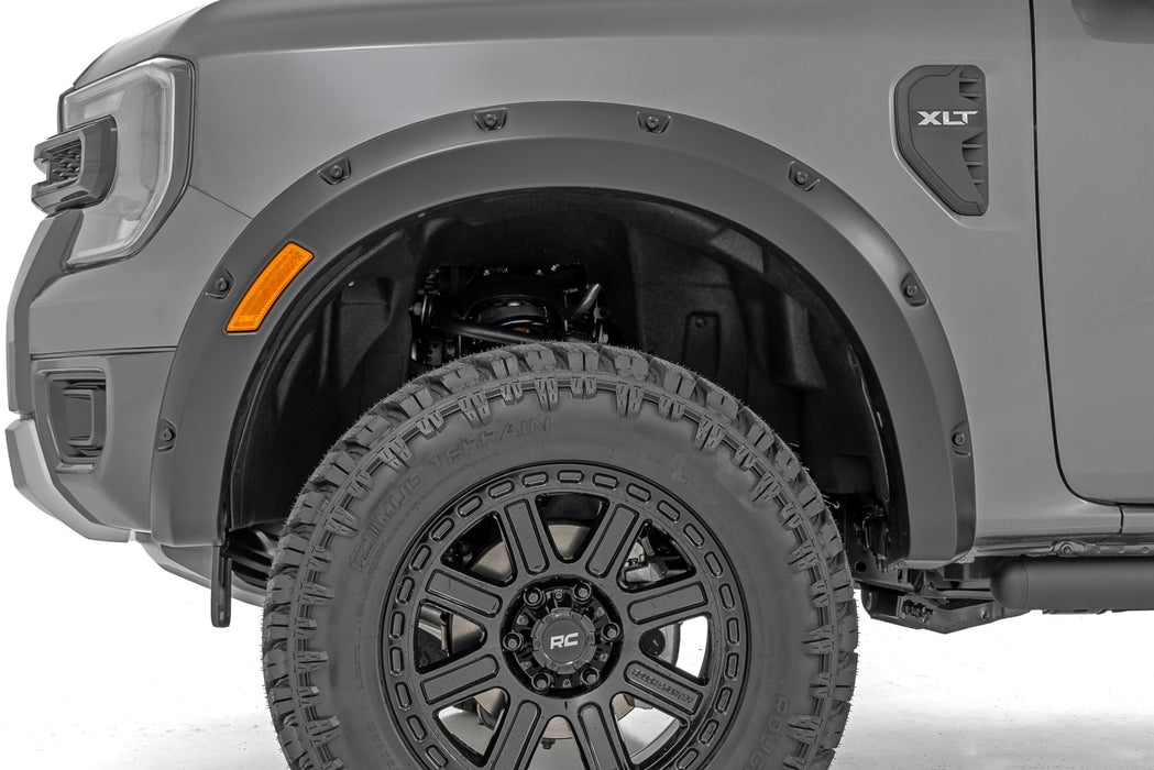 Rough Country Pocket Fender Flares - VA Desert Sand | Ford Ranger 2WD/4WD (2024-2026)