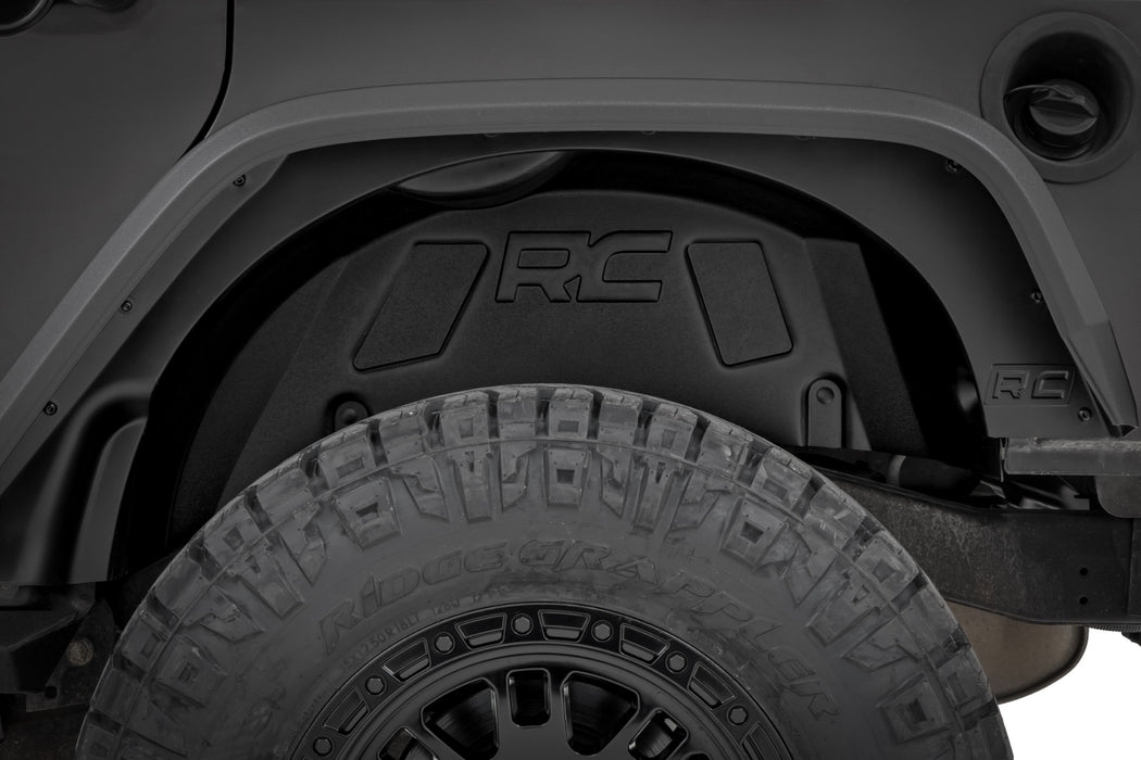 Rough Country Rear Wheel Well Liners | Jeep Wrangler Unlimited 2WD/4WD (2007-2018)