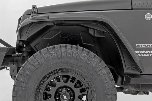 Rough Country Wheel Well Liners, Front & Rear, Jeep Wrangler Unlimited 2WD/4WD (2007-2018), view 2