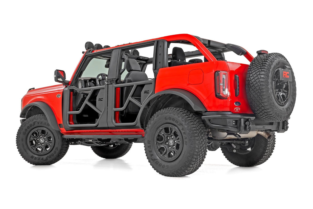 Rough Country Tubular Doors - 4 Door | Ford Bronco 4WD (2021-2025)