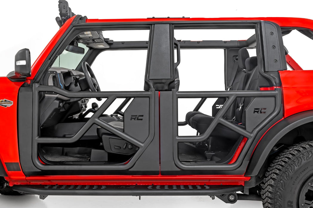 Rough Country Tubular Doors - 4 Door | Ford Bronco 4WD (2021-2025)