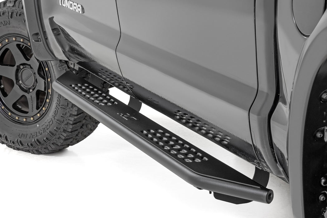 Rough Country OV2 Running Boards - Side Step Bars - Crew Cab | Toyota Tundra 2WD/4WD (07-21)