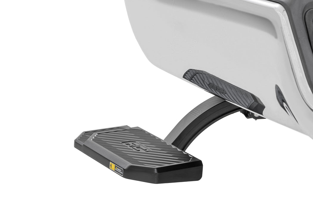 Rough Country Retractable Bed Step - Manual Pull | Ram 1500 2WD/4WD (2010-2018 &amp; Classic)