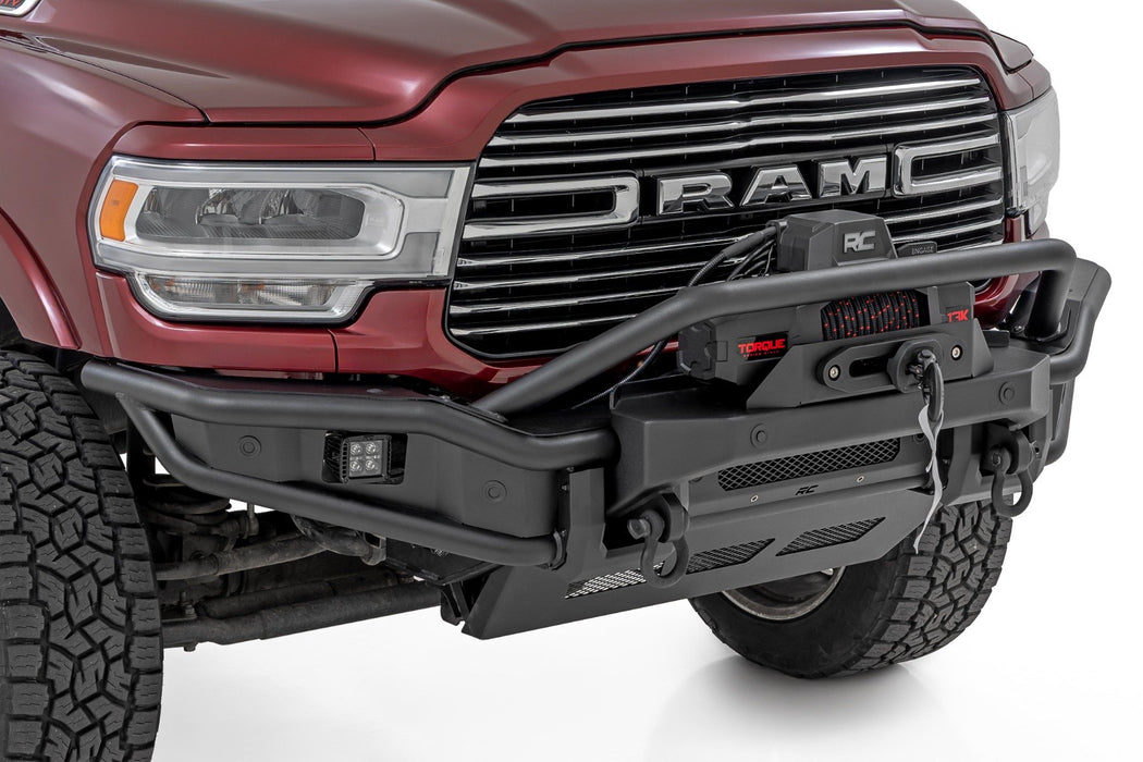 Rough Country Front Bumper - Tubular -Winch Mount | Ram 2500/3500 2WD/4WD (2019-2026)