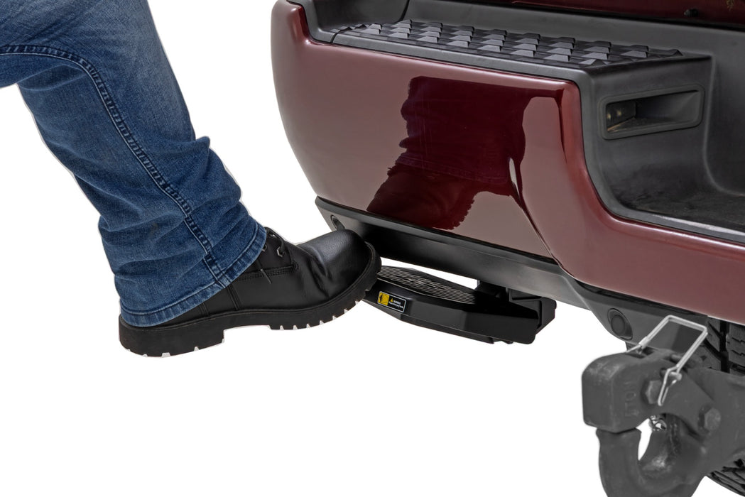 Rough Country Retractable Bed Step - Manual Pull | Ram 2500/3500 2WD/4WD (2019-2025)