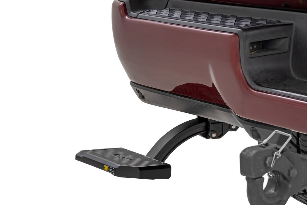 Rough Country Retractable Bed Step - Manual Pull | Ram 2500/3500 2WD/4WD (2019-2025)