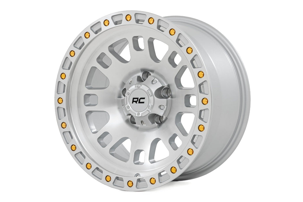 Rough Country 82 Series Wheel / One-Piece / Full Machined / 15x8 / 5x4.5 / -19mm