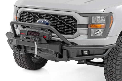 Rough Country Front Bumper, Tubular, Winch Mount, Ford F-150 2WD/4WD (2021-2023)