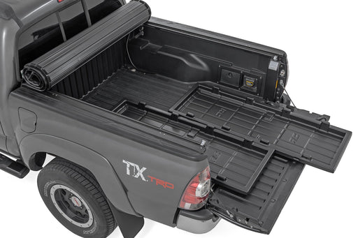 Rough Country Truck Bed Cargo Storage Tray, Medium Bed Storage Tray, Easy Access, Toyota Tacoma (2005-2025)
