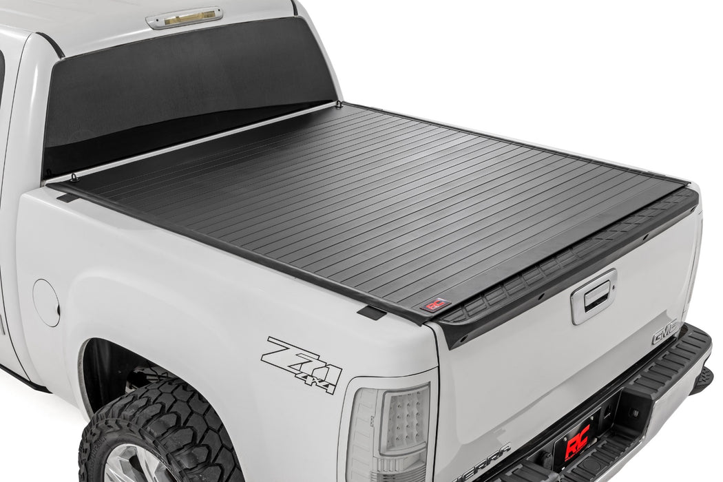Rough Country Hard Roll Up Bed Cover - 6'7" Bed | Chevy/GMC Sierra/Silverado 1500 (07-13)