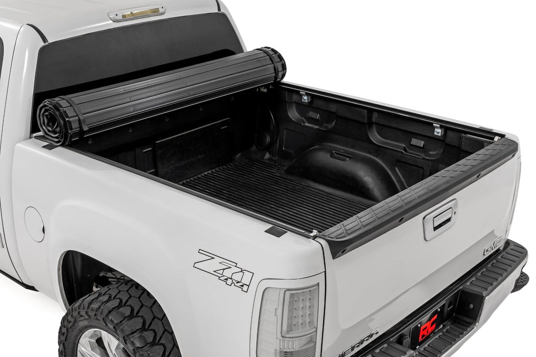 Rough Country Hard Roll Up Bed Cover - 6'7" Bed | Chevy/GMC Sierra/Silverado 1500 (07-13)
