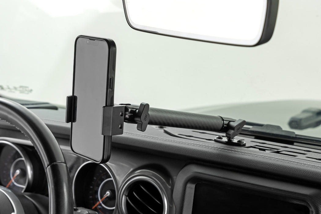 Rough Country Dash Mount - 8" Mount Kit | Jeep Gladiator JT/Wrangler JL 4WD (2018-2025)