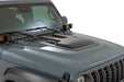 Rough Country Hood Scoop, PGG Sarge Green, Jeep Gladiator JT/Wrangler JL 4WD (2018-2025)