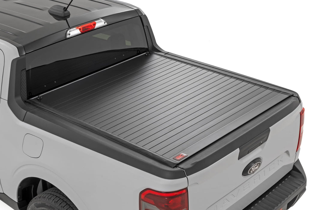 Rough Country Hard Roll Up Bed Cover - 4'6" Bed | Ford Maverick 2WD/4WD (2022-2026)