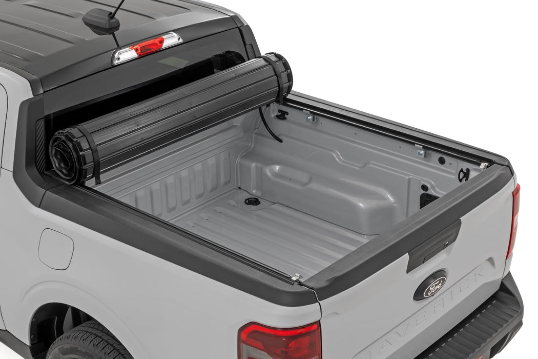 Rough Country Hard Roll Up Bed Cover - 4'6" Bed | Ford Maverick 2WD/4WD (2022-2026)