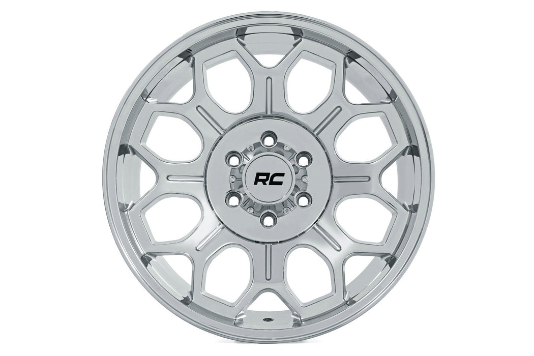 Rough Country 77 Series Wheel/One-Piece/Chrome/20x9/6x135/0mm