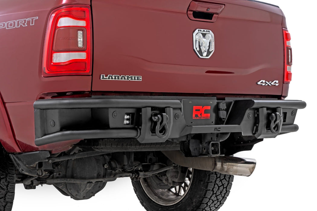 Rough Country Rear Bumper - Tubular | Ram 2500/3500 2WD/4WD (2010-2025)